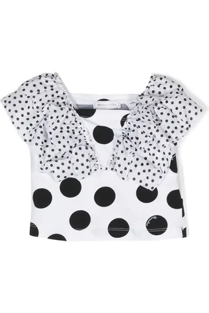 MONNALISA Top con estampado de lunares