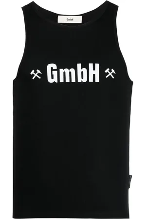 Kennel & Schmenger Camiseta de canalé con logo estampado