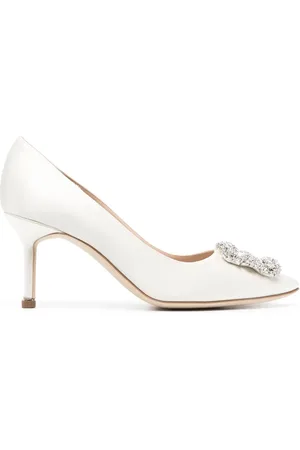 Manolo Blahnik Zapatillas Hangisi con tacón de 70mm