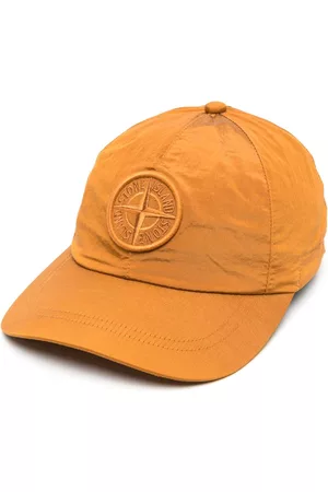 Stone Island Hombre Gorras - Compass-patch curved-peak cap