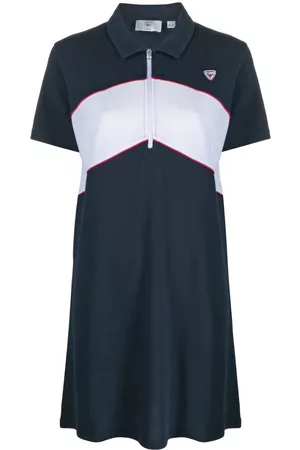 Rossignol Vestido estilo playera tipo polo manga corta