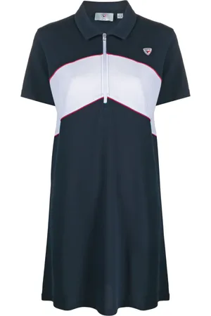 Rossignol Vestido estilo playera tipo polo manga corta