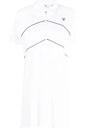 Rossignol Vestido estilo playera tipo polo manga corta