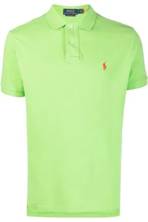 Ralph Lauren Playera tipo polo con logo bordado