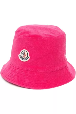Moncler Mujer Sombreros - Reversible logo-patch bucket hat