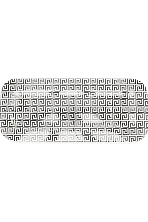 FORNASETTI Bandeja con estampado geométrico