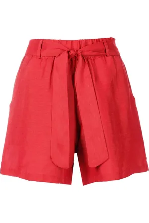 AMIR SLAMA Shorts con pretina elástica y cinturón