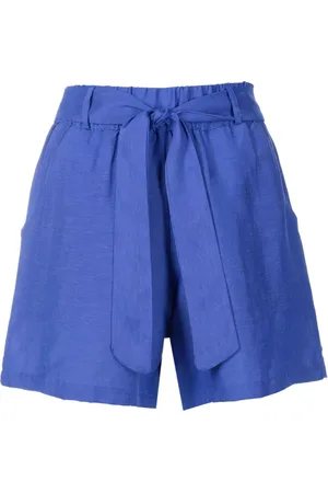 AMIR SLAMA Shorts con pretina elástica y cinturón