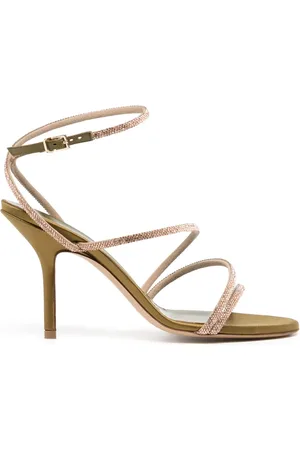Maria Luca Sandalias con apliques de cristal