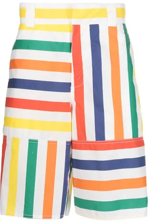 SUNNEI Bermudas con rayas estampadas