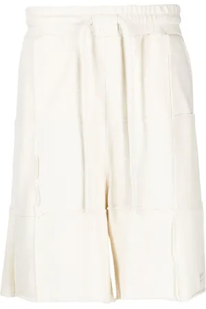 FIVE CM Bermudas con diseño patchwork y logo bordado
