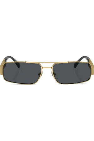 VERSACE Lentes de sol con detalle Greca
