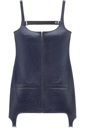 Courrèges Vestido con aberturas
