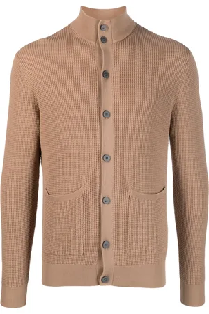 BALLANTYNE Cárdigan con cuello alto