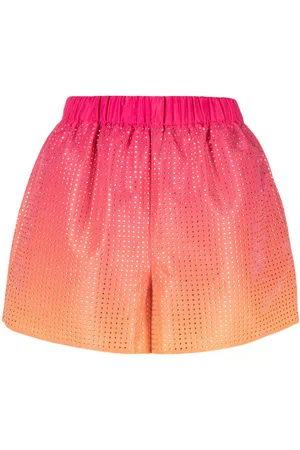 Self-Portrait Shorts con detalles de strass