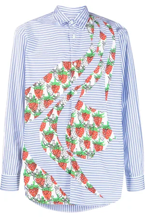 Comme des Garçons Camisa con estampado gráfico