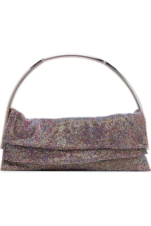 BENEDETTA BRUZZICHES Tote con detalles de cristal