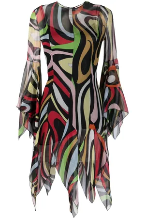 Puccini Vestido con estampado Marmo