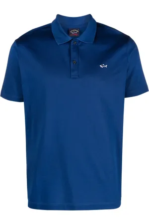 Paul & Shark Playera tipo polo con parche del logo