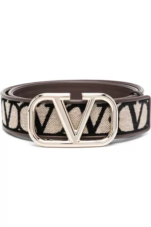 VALENTINO GARAVANI Cinturón VLogo con monograma en jacquard