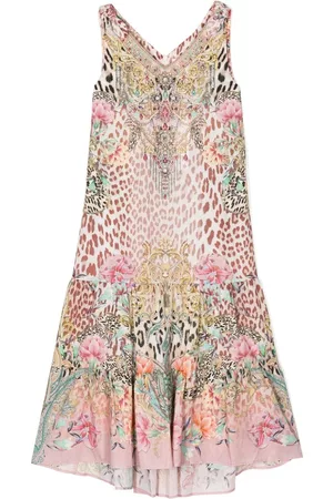 Camilla Vestido con estampado gráfico