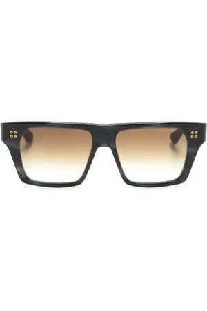 DITA EYEWEAR Lentes del sol con armazón cuadrada y logo estampado