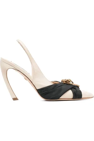 Roberto Cavalli Zapatillas Tiger-Tooth con motivo de palmera