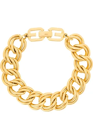 Givenchy 1980s Double Chain Link Bracelet