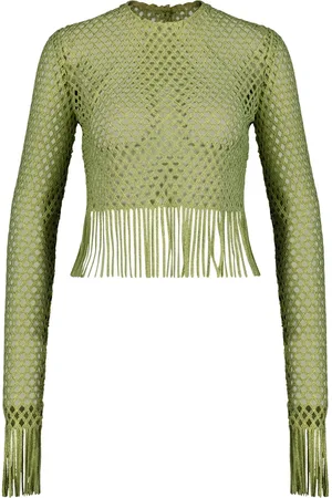 Giambattista Valli Top con flecos
