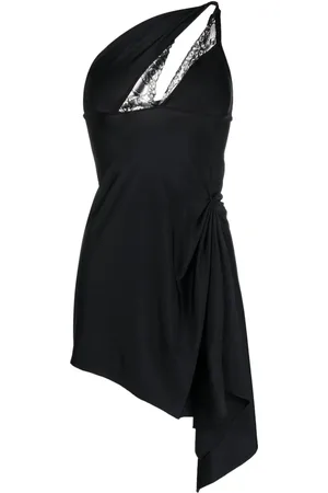 COPERNI Vestido corto con diseño asimétrico