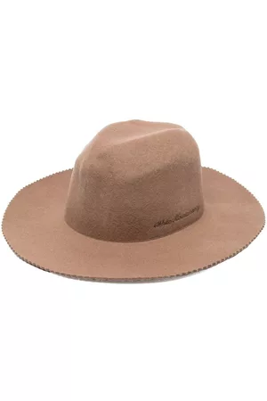 WHITE MOUNTAINEERING Sombreros - Sombrero fedora de fieltro