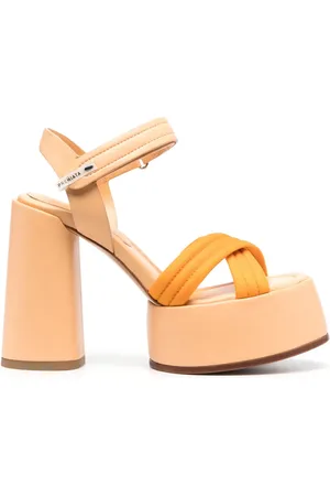 Premiata Sandalias con plataforma y tiras cruzadas
