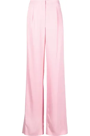 Msgm Pantalones con tiro alto
