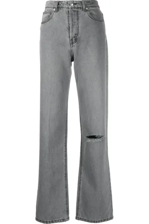 Zadig & Voltaire Jeans rectos con efecto envejecido