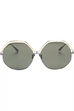 Linda Farrow Mujer Lentes de sol - Lentes de sol con armazón redonda
