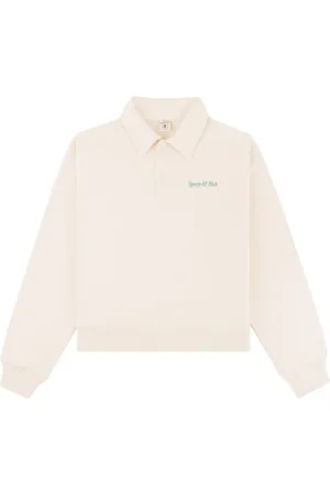 Sporty & Rich Playera tipo polo con logo bordado