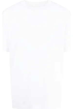 Sunspel Playera lisa con cuello redondo