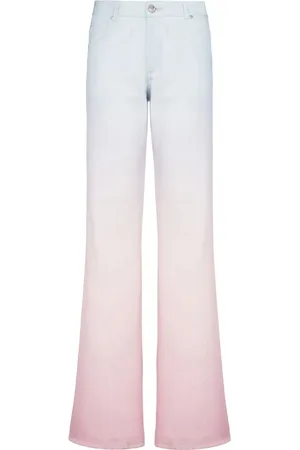Balmain Jeans rectos con efecto degradado de x Evian