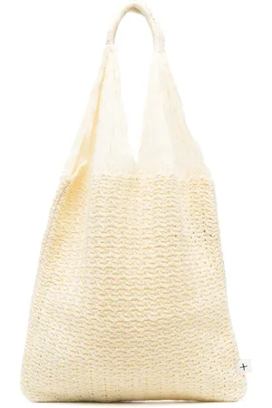 Jil Sander Tote tejida con asa
