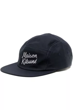Maison Kitsuné Gorras - Embroidered-logo cotton baseball cap