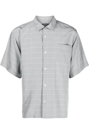 UNDERCOVER Camisa con motivo de cuadros