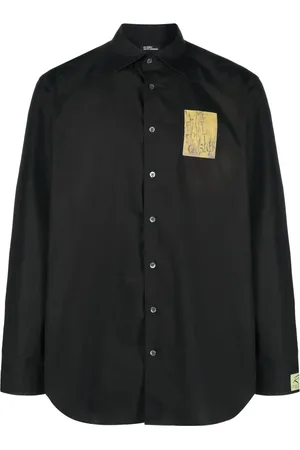 RAF SIMONS Camisa con parche artwork de x Philippe Vandenberg