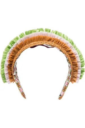 La DoubleJ Diadema de rafia Halo