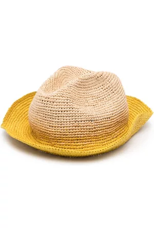BONPOINT Sombreros - Sombrero de verano de rafia entretejido