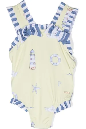 PATACHOU Traje de baño con ilustración estampada