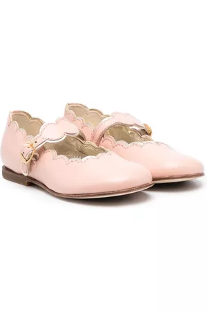 GALLUCCI Niña y chica adolescente Flats - Buckled ballerina shoes
