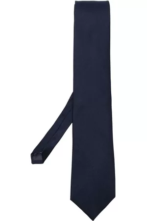 Fursac Hombre Pajaritas - Corbata de seda con extremo en punta