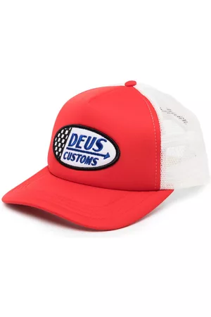 Deus Ex Machina Hombre Gorras - Flags logo-patch trucker cap