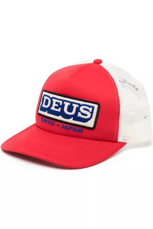 Deus Ex Machina Hombre Gorras - Redline logo-embroidered trucker cap