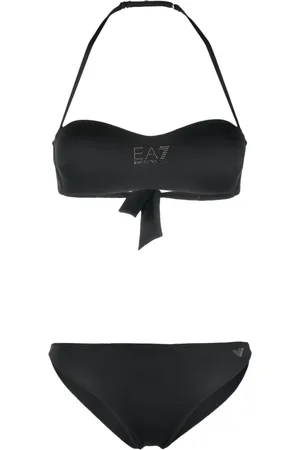 EA7 Bikini con aplique del logo